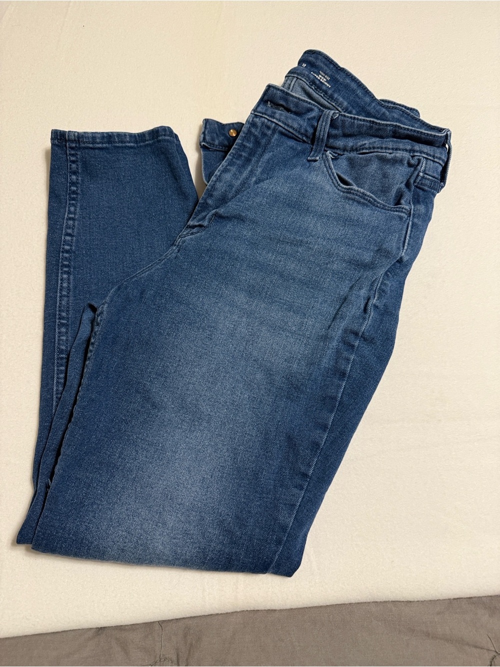 Old Navy Women’s Skinny Jeans - Dark Blue Denim-s13